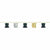Amscan HOLIDAY: NEW YEAR'S New Year's Sequin Ring Garland - Black, Silver, Gold