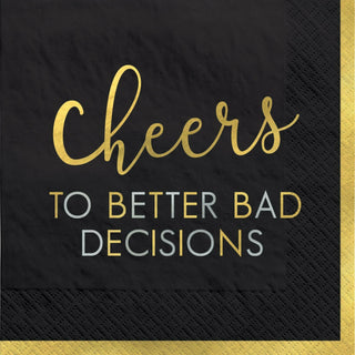 New Years Beverage Napkins