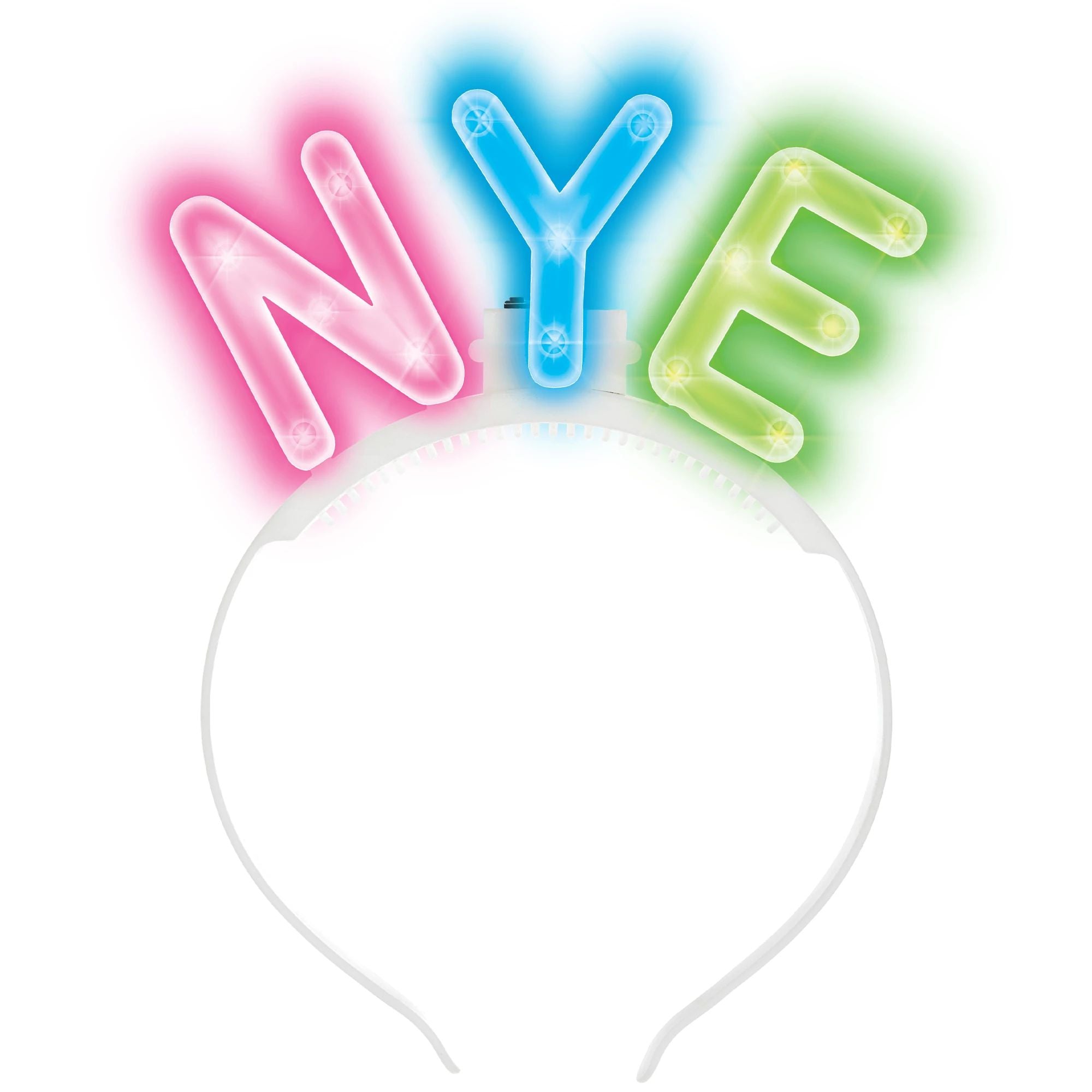 Amscan HOLIDAY: NEW YEAR'S NYE Light-Up Neon Headband