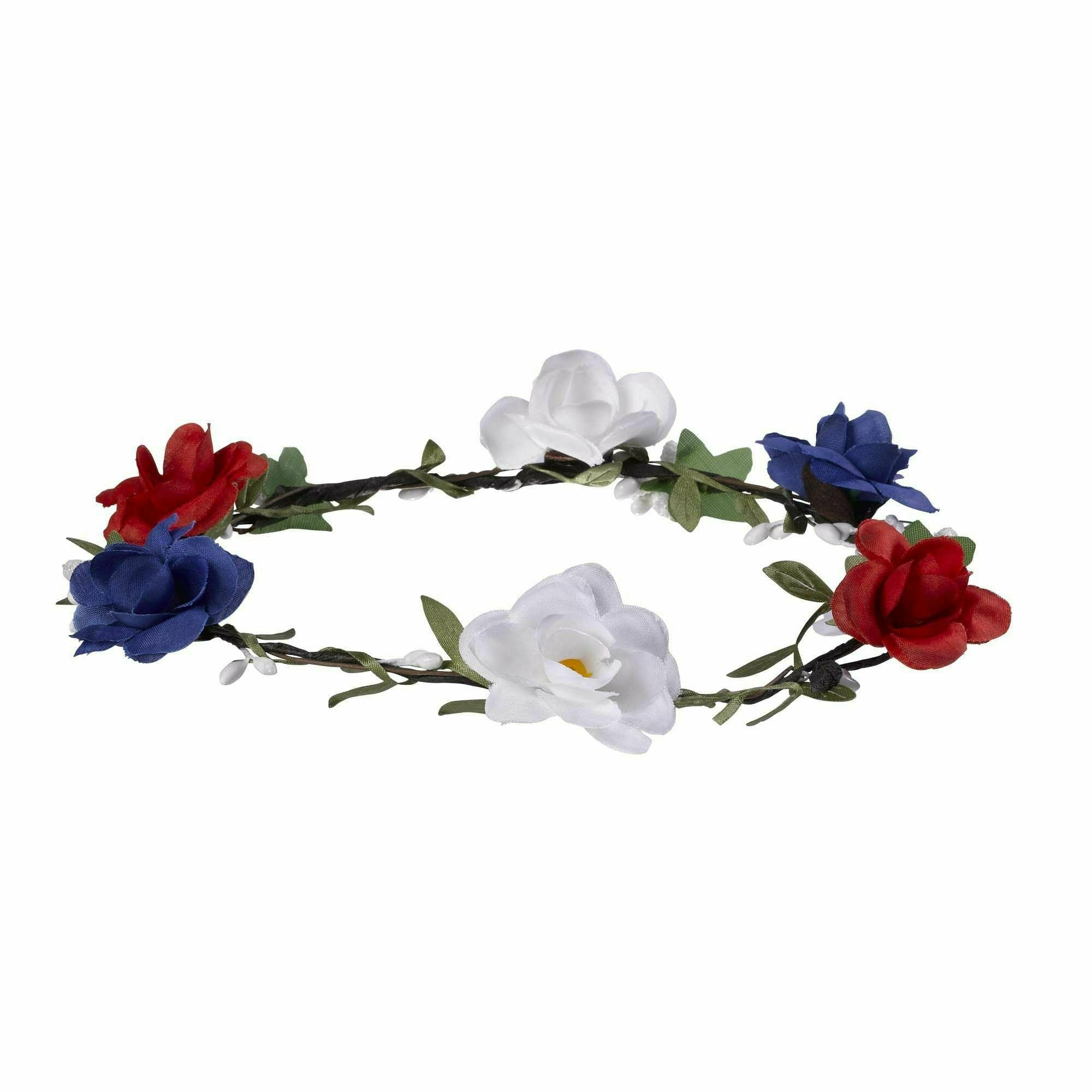 Amscan HOLIDAY: PATRIOTIC 4th of July Red White and Blue Flower Crown