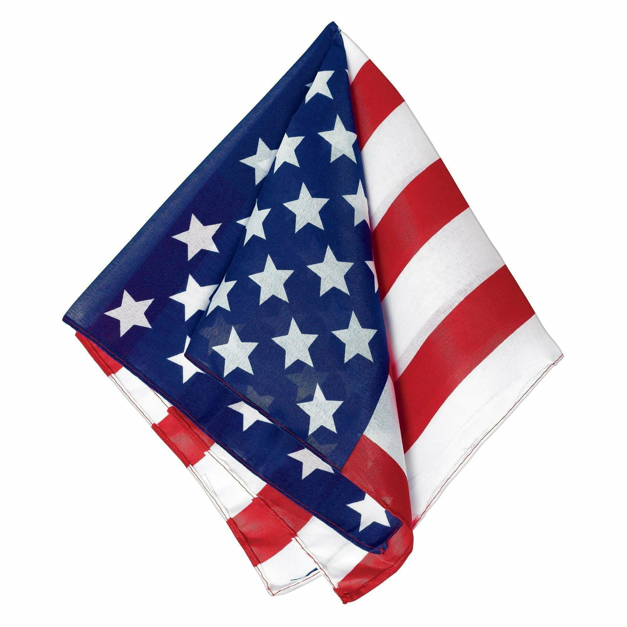 Amscan HOLIDAY: PATRIOTIC American Flag Printed Bandana