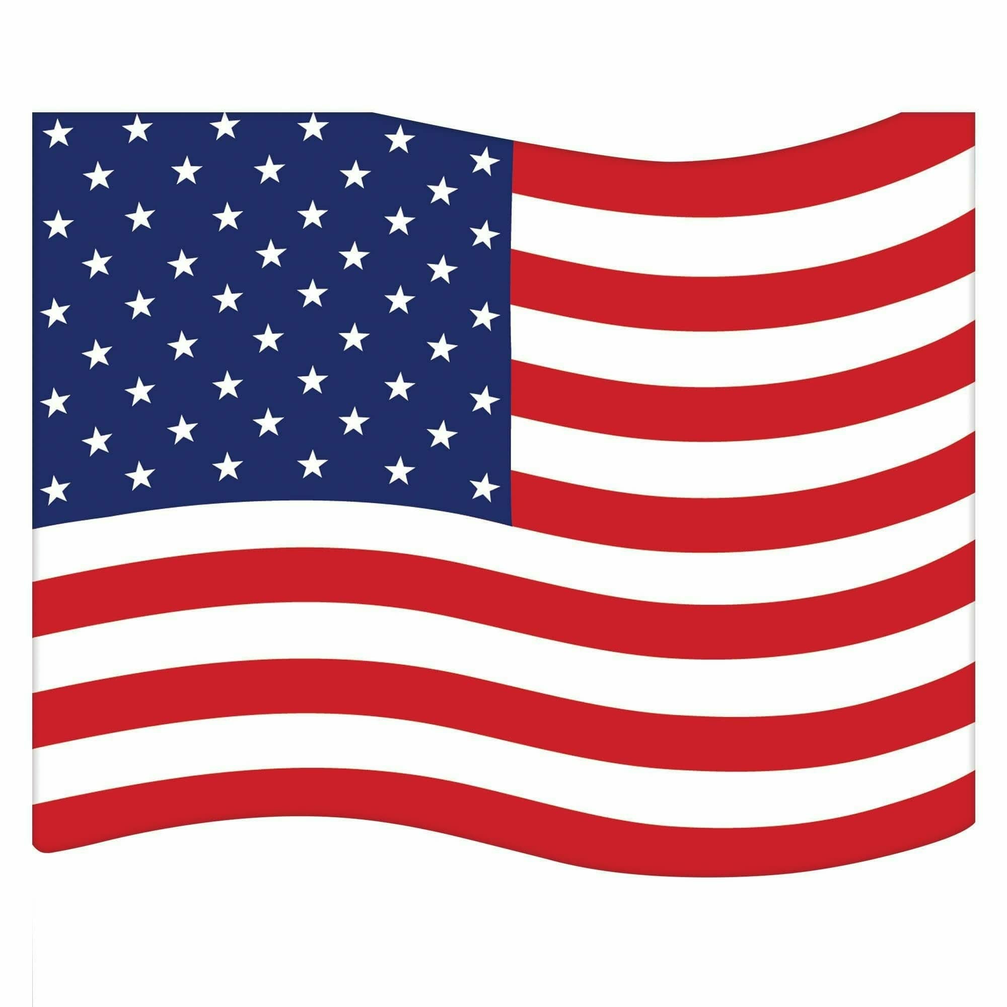Amscan HOLIDAY: PATRIOTIC BN Die-Cut American Flag