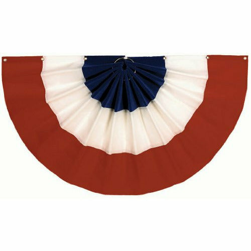 AMSCAN HOLIDAY: PATRIOTIC BUNTING R/W/B -12X24