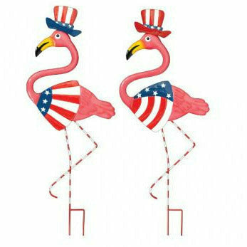 Amscan HOLIDAY: PATRIOTIC PATRIOTIC FLAMINGO YARDSTAKE