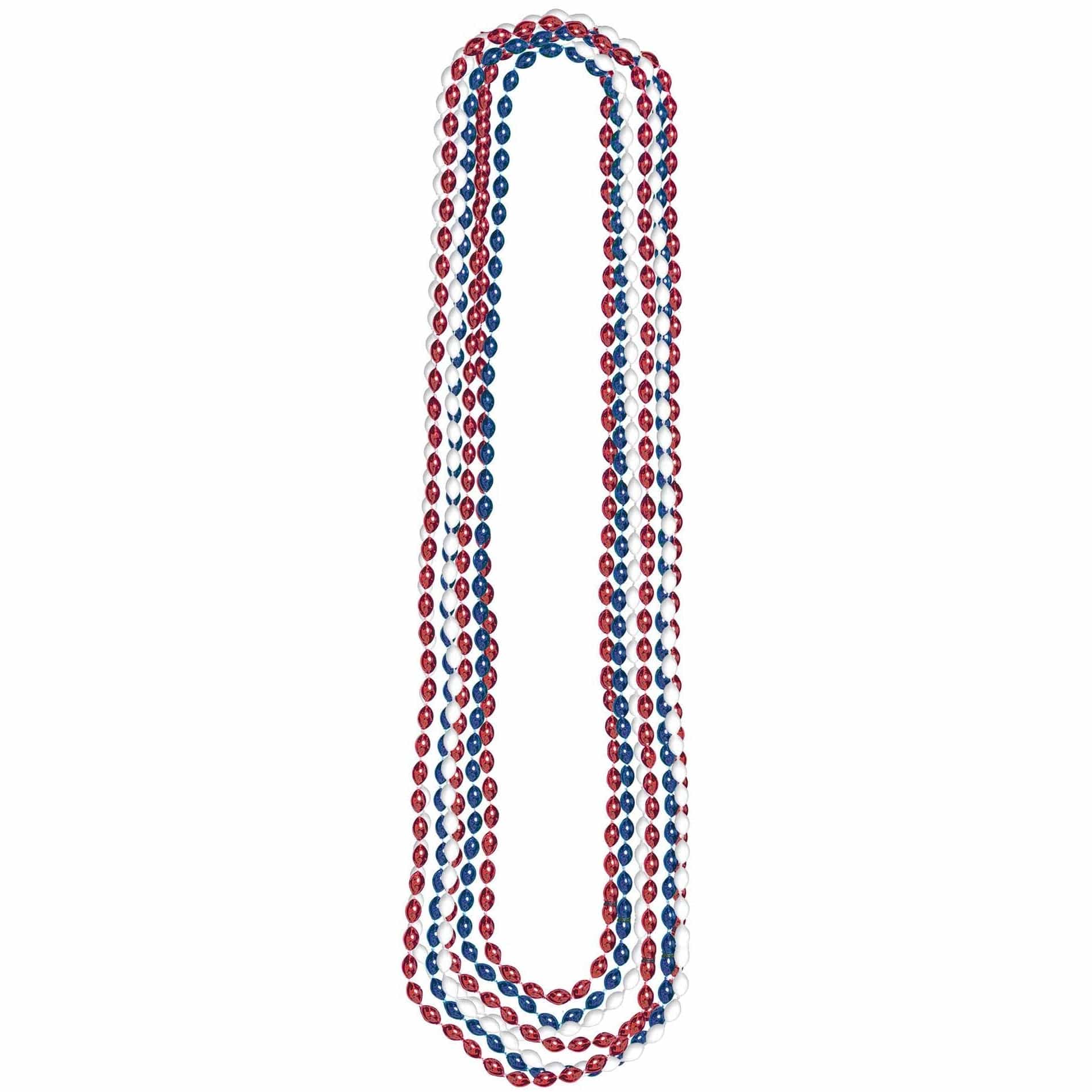Amscan HOLIDAY: PATRIOTIC Red, White And Blue Necklaces