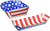 Amscan HOLIDAY: PATRIOTIC Red, White and Blue Paper Food Trays