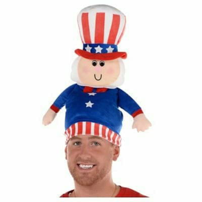 Amscan HOLIDAY: PATRIOTIC Uncle Sam Patriotic Beanie