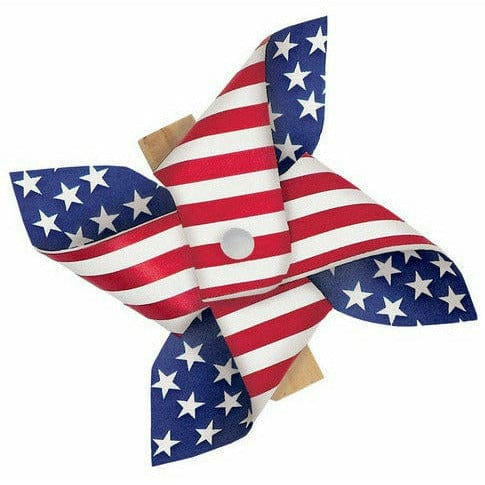 Amscan HOLIDAY: PATRIOTIC USA Pinwheel Clips 8 pc pack