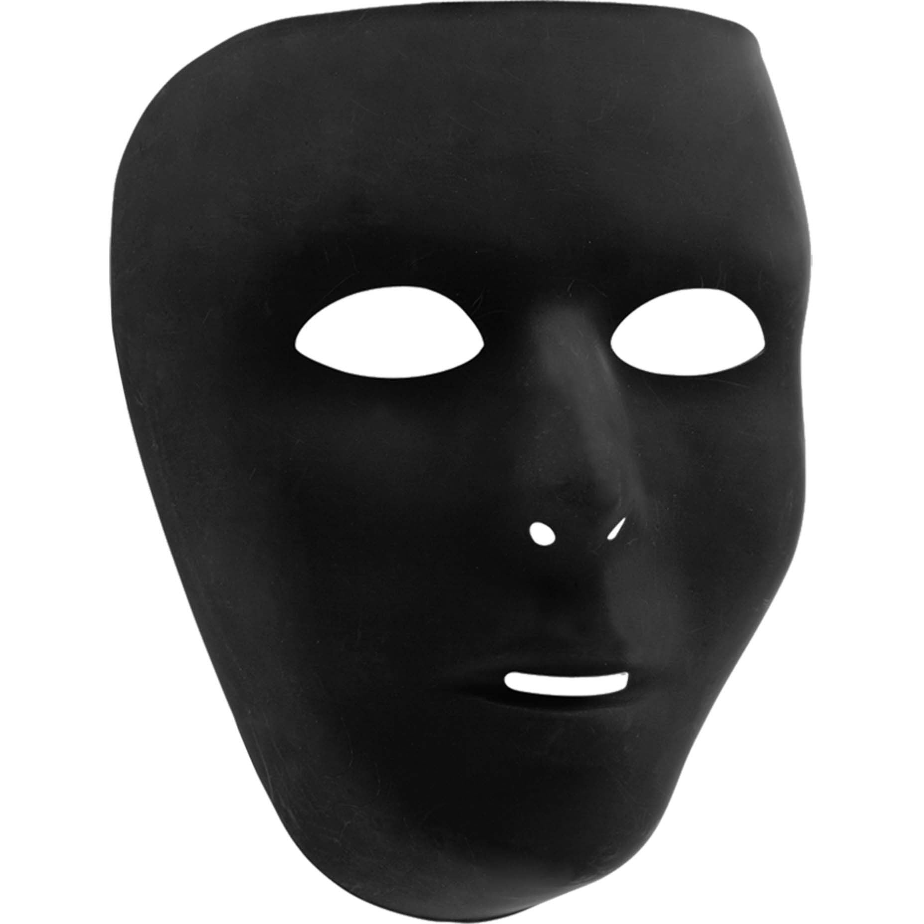 Amscan HOLIDAY: SPIRIT Black Full Face Mask