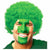 Amscan HOLIDAY: SPIRIT Green Afro Curly Wig