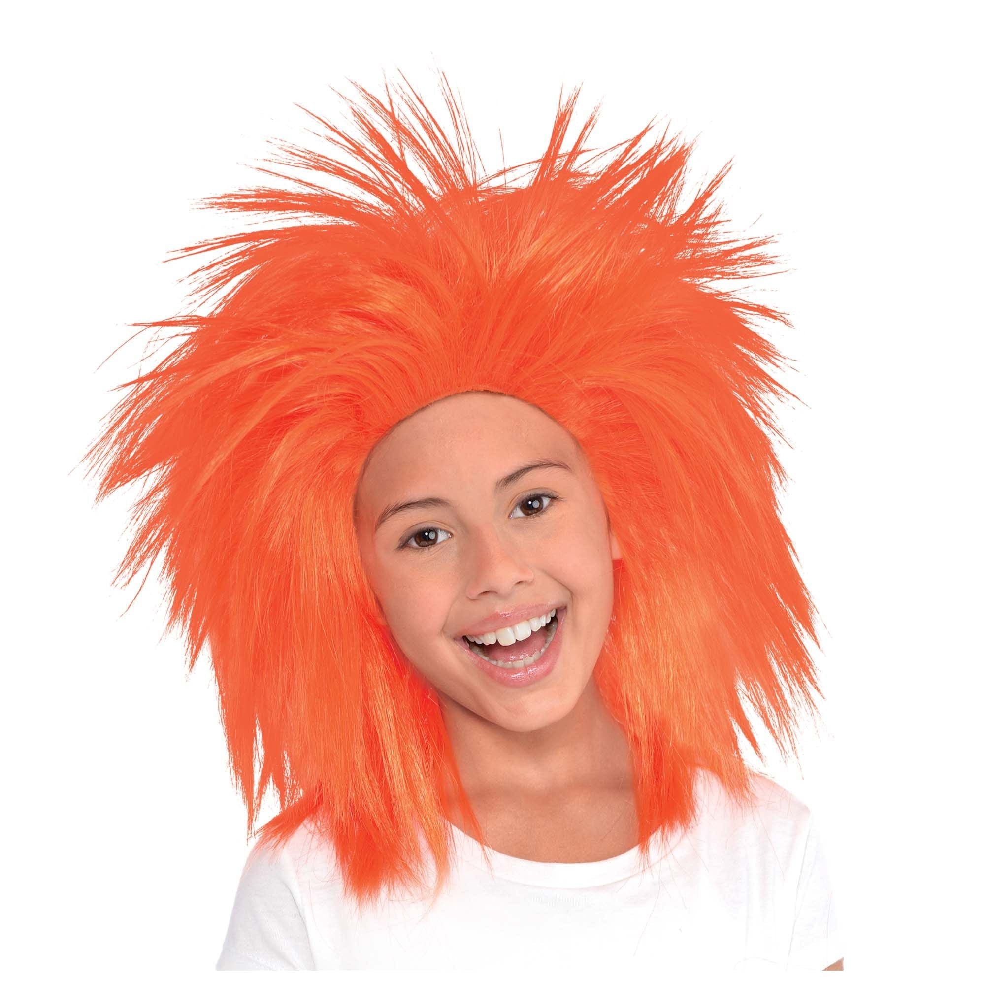 Amscan HOLIDAY: SPIRIT Orange Crazy Wig
