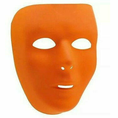 Amscan HOLIDAY: SPIRIT Orange Full Face Mask