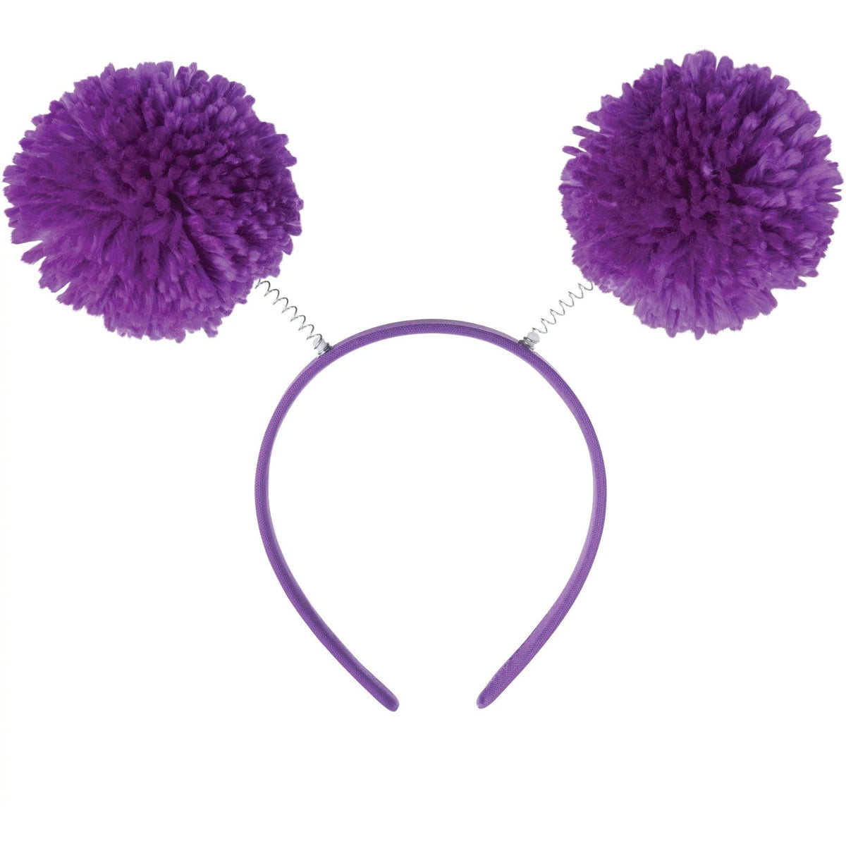 Amscan HOLIDAY: SPIRIT Pom Pom Headbopper - Purple