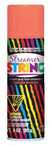 Amscan HOLIDAY: SPIRIT Streamer String Orange