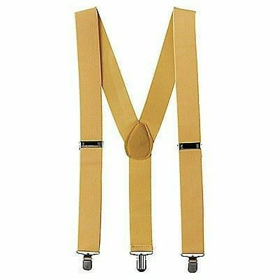 Amscan HOLIDAY: SPIRIT Suspenders Gold