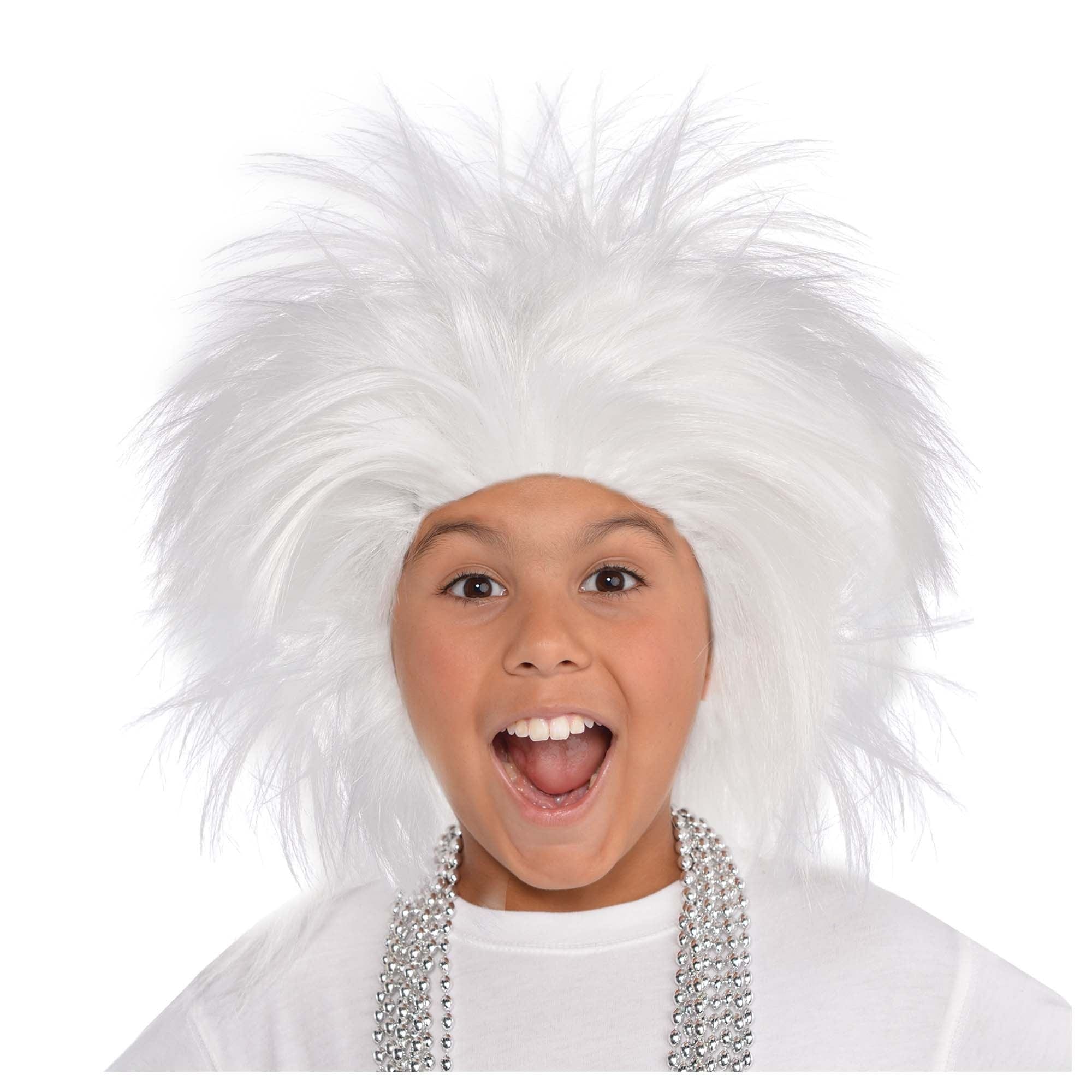 Amscan HOLIDAY: SPIRIT White Crazy Wig