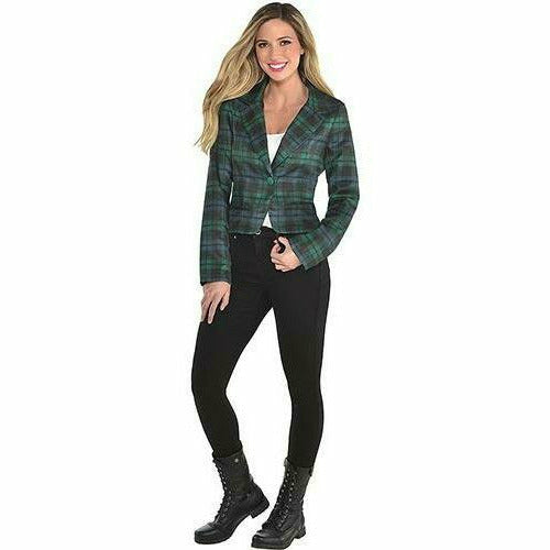 Amscan HOLIDAY: ST. PAT&#39;S Adult Women&#39;s Plaid Suit Jacket