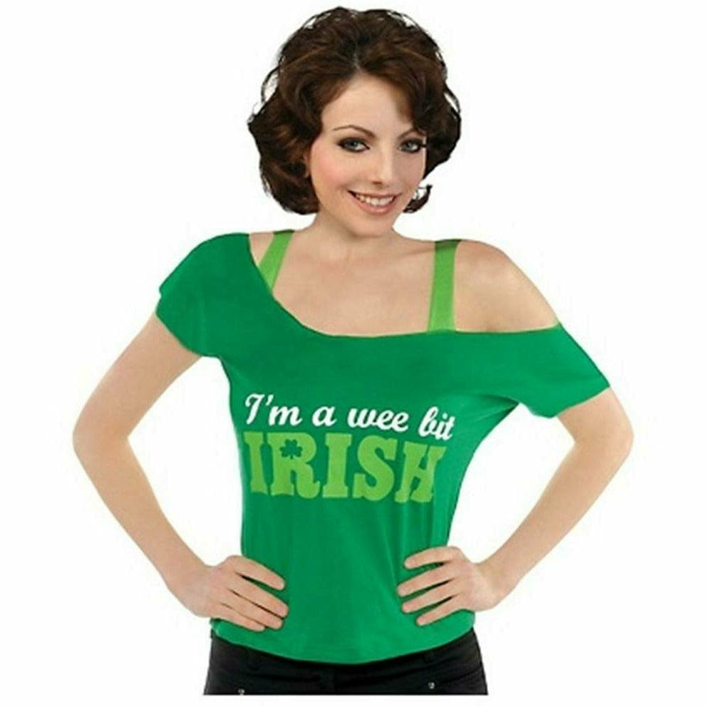 Amscan HOLIDAY: ST. PAT&#39;S I&#39;m a Wee Bit Irish T-shirt