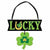 Amscan HOLIDAY: ST. PAT'S Mini Lucky Shamrock Sign