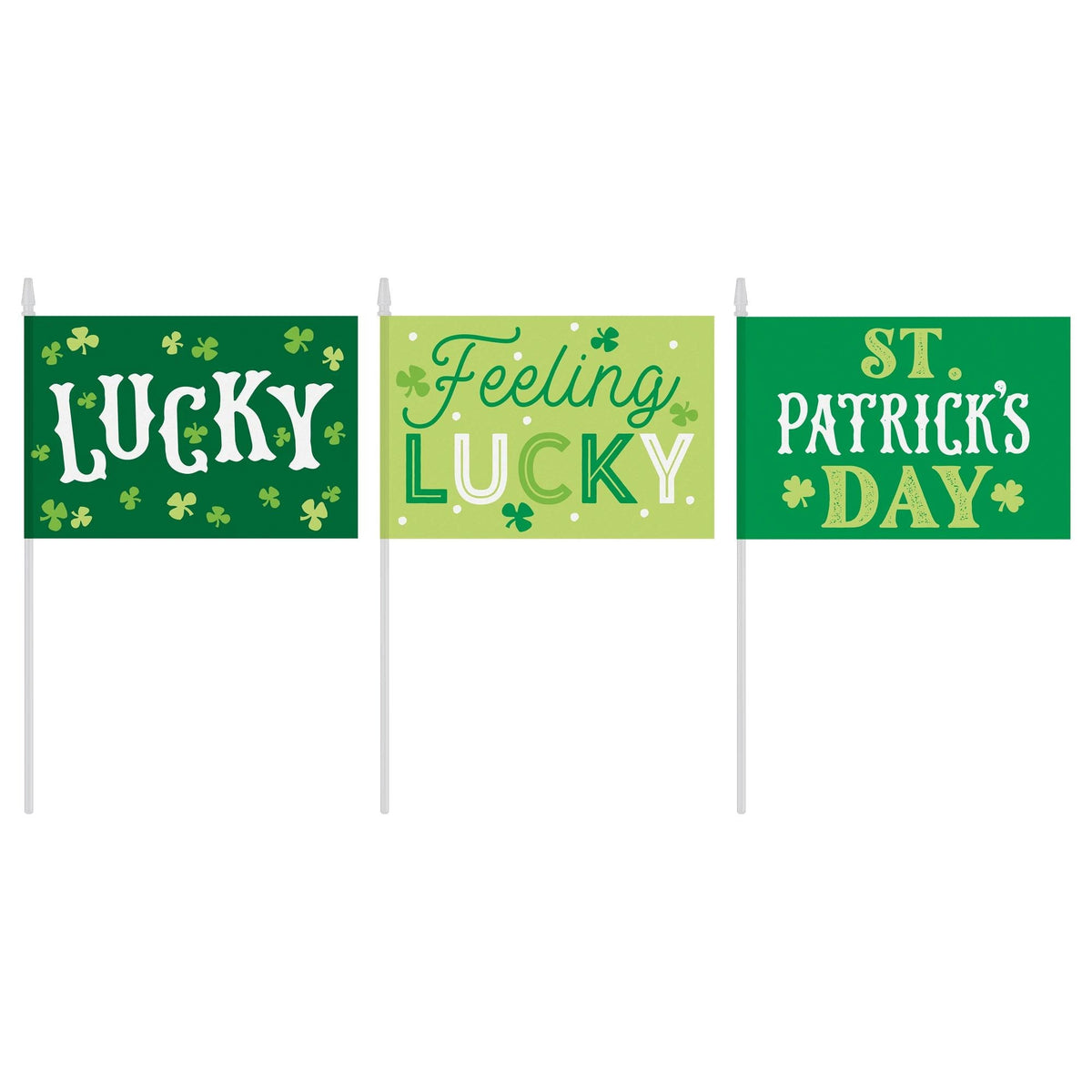 Amscan HOLIDAY: ST. PAT&#39;S St. Patrick&#39;s Day Flags