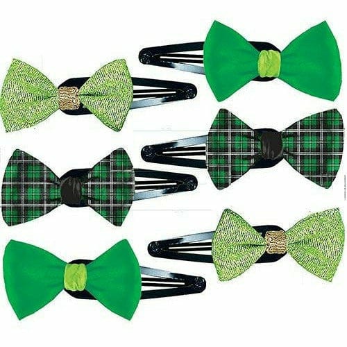 Amscan HOLIDAY: ST. PAT&#39;S St. Patrick&#39;s Day Hair Clips 6ct