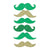 Amscan HOLIDAY: ST. PAT'S St. Patrick's Day Moustaches Novelty Pack
