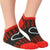 Amscan HOLIDAY: VALENTINES Adult Hearts, Hugs & Kisses Ankle Socks Valentine's Day