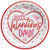 Amscan HOLIDAY: VALENTINES Cross My Heart 9" Round Plates