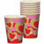 Amscan HOLIDAY: VALENTINES Heart of Gold Red Pink Valentine's Day Holiday Party 9 Oz. Paper Cups