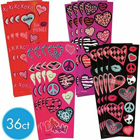 Amscan HOLIDAY: VALENTINES Notepads MVP Trendy Valentines