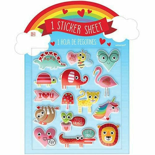 Kids Character Sticker Sheet