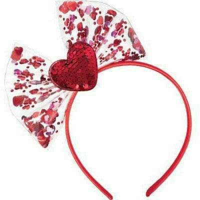 Amscan HOLIDAY: VALENTINES Valentine&#39;s Day Bow Shaker Headband