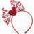 Amscan HOLIDAY: VALENTINES Valentine's Day Bow Shaker Headband