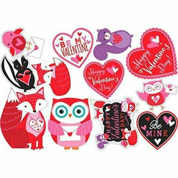 Amscan HOLIDAY: VALENTINES Valentine&#39;s Day Cutouts