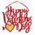 Amscan HOLIDAY: VALENTINES Valentine's Day Foam Glitter Sign