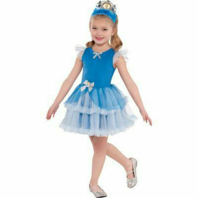 Amscan Kids Girls Tutu Cinderella Dress