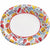 Amscan LUAU Chillin and Grillin Oval Plates 12"