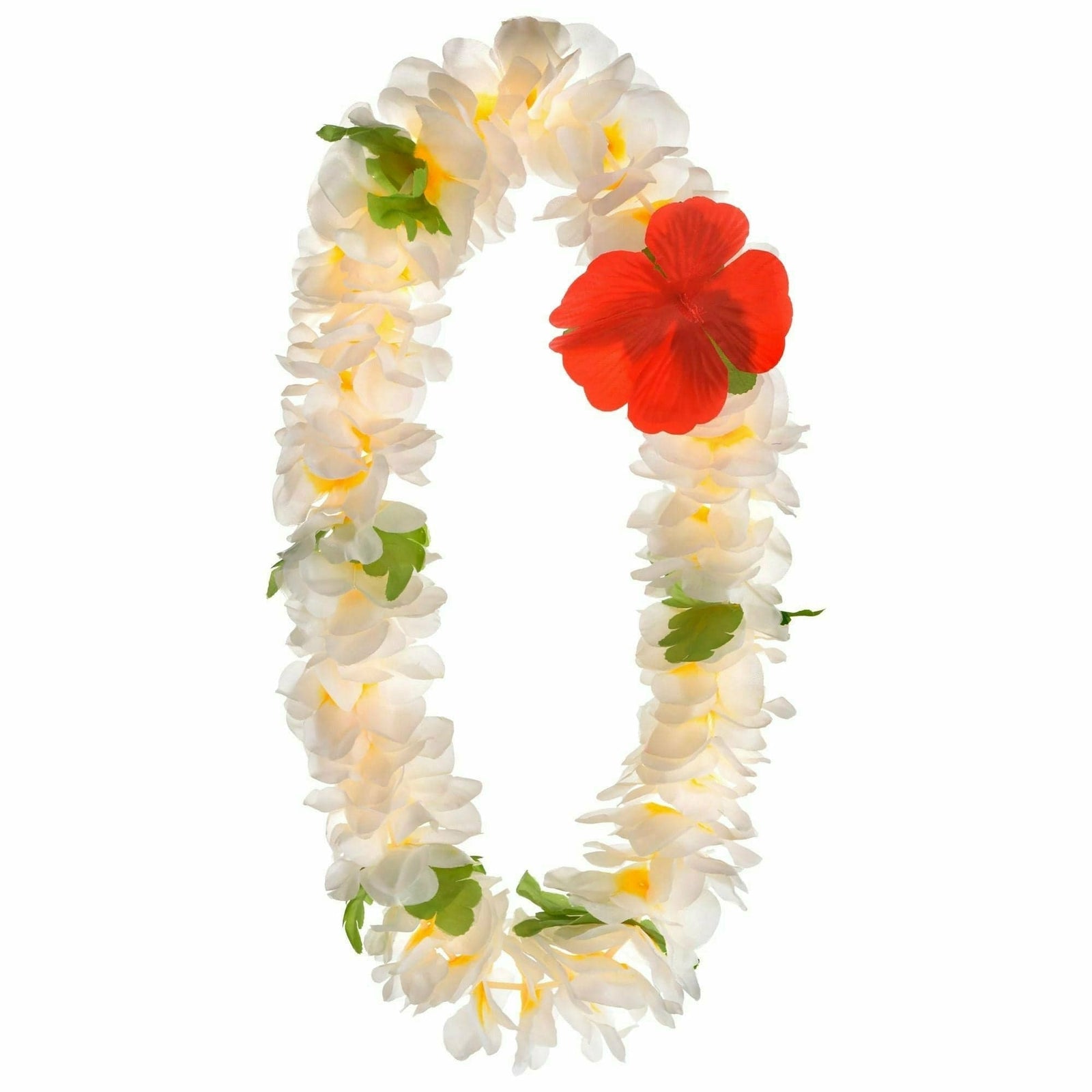 Amscan LUAU Default-Title White Floral Lei