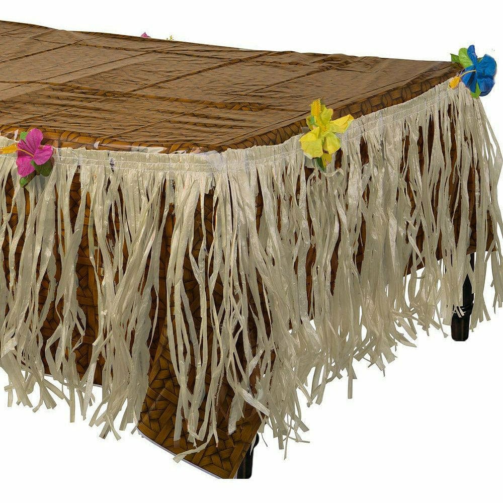 Amscan LUAU Luau Table Cover &amp; Skirt