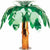 AMSCAN LUAU Metallic Palm Tree Centerpiece