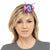 Amscan LUAU Pink & Blue Hibiscus Barrette Deluxe