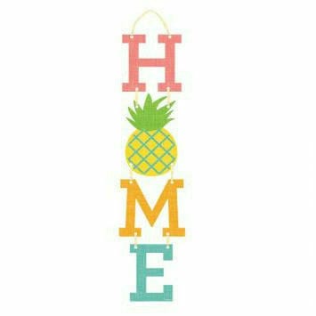 Amscan LUAU SIGN HNG MED. HOME W/PNAPPLE