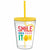 Amscan LUAU Smile Shark Tumbler with Silly Straw