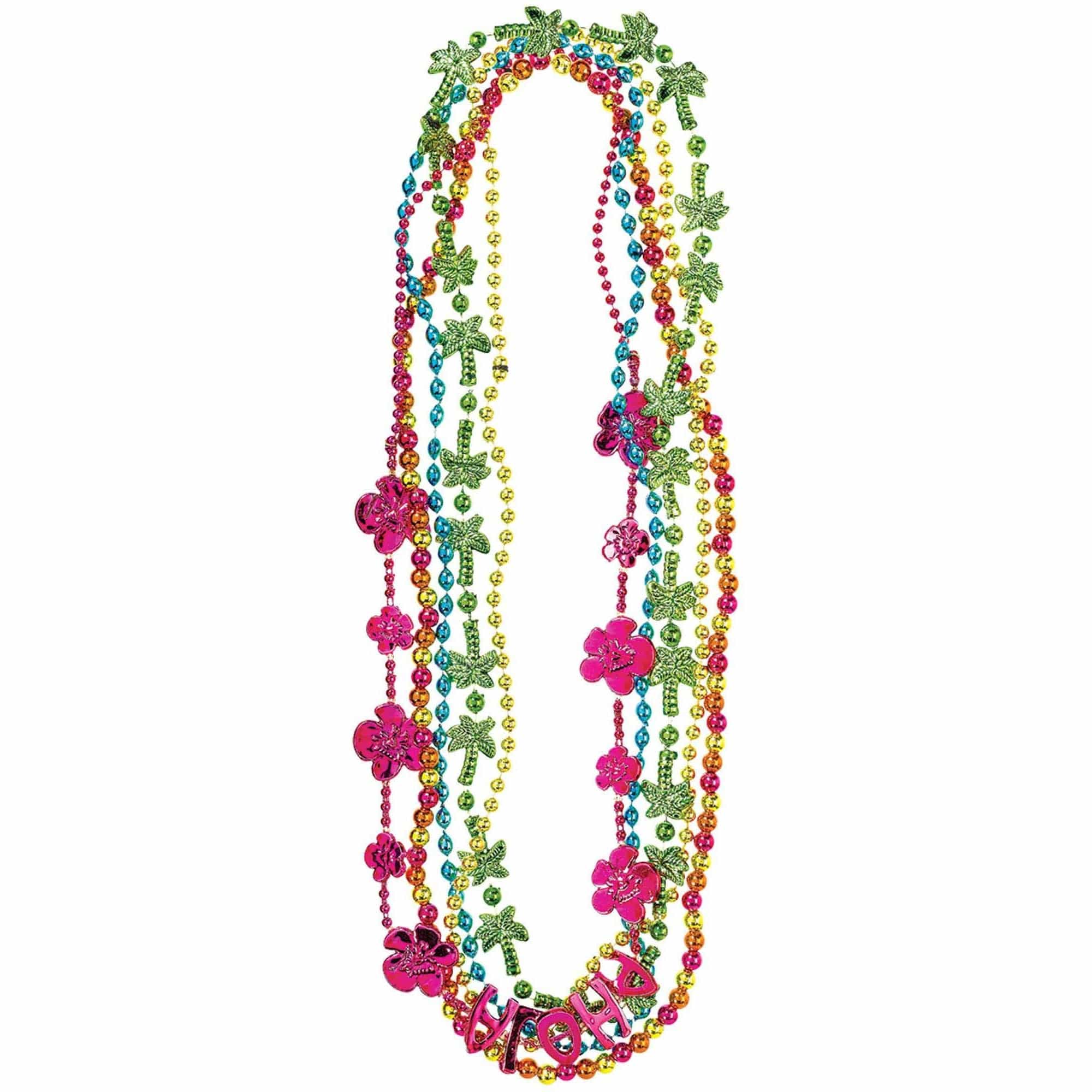 Amscan LUAU Wearables Multi Pack Tropical Necklace