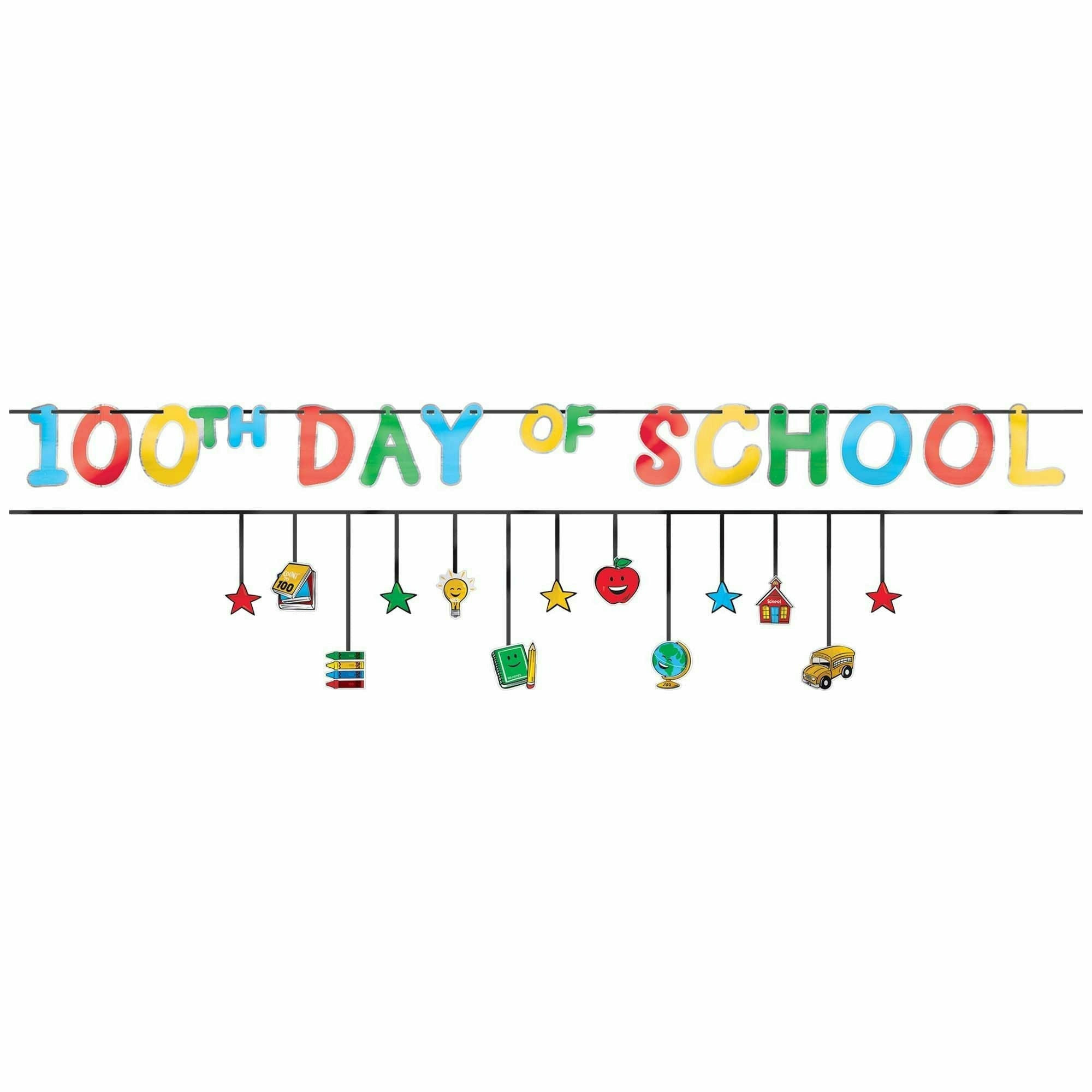 Amscan THEME: 100 DAYS OF SCHOOL 100th Day of School Multipack Banners