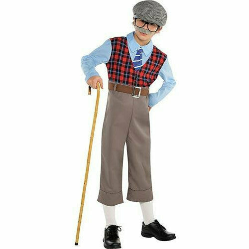 Amscan THEME: 100 DAYS OF SCHOOL S Boys Old Geezer Costume