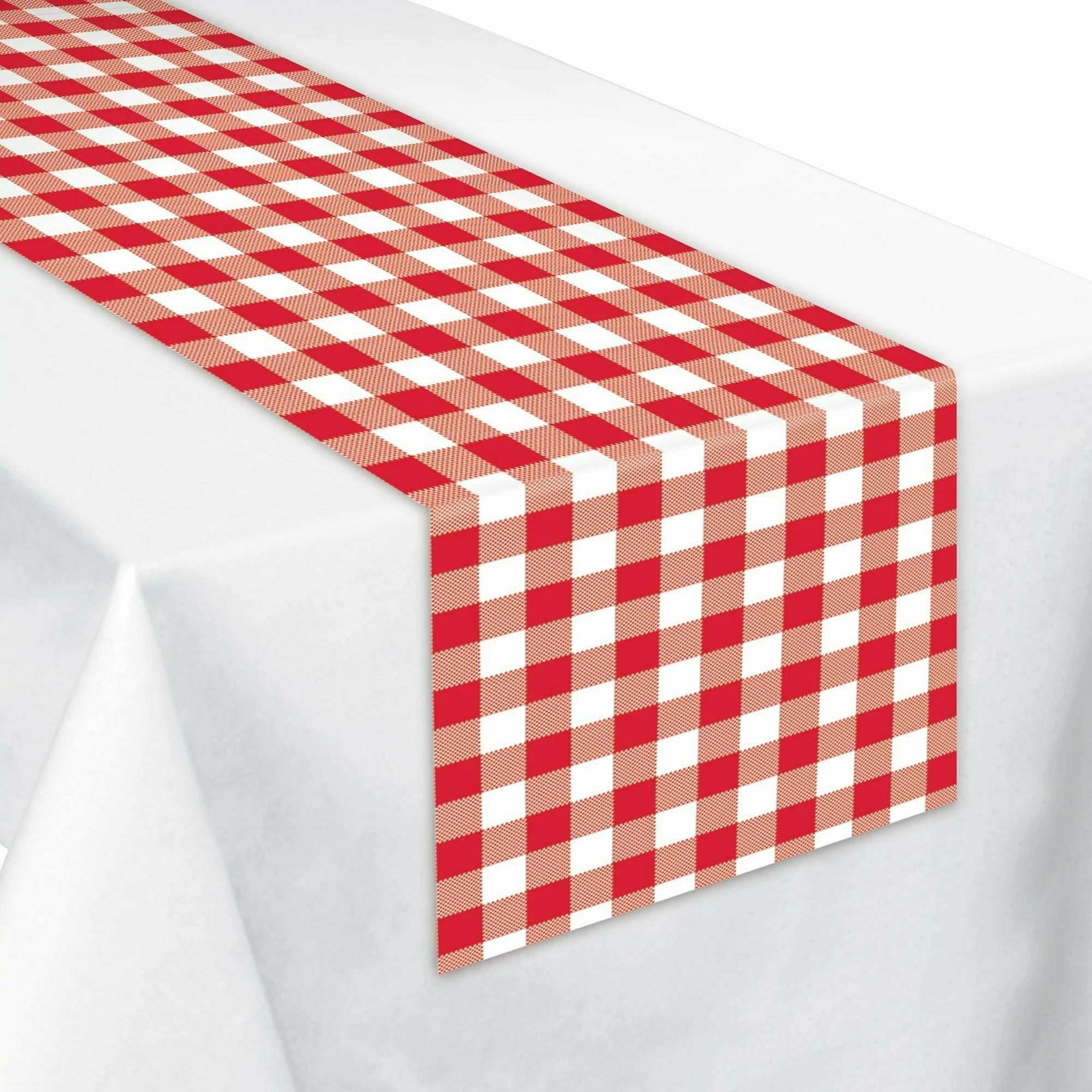 Amscan THEME Gingham Paper Table Runner