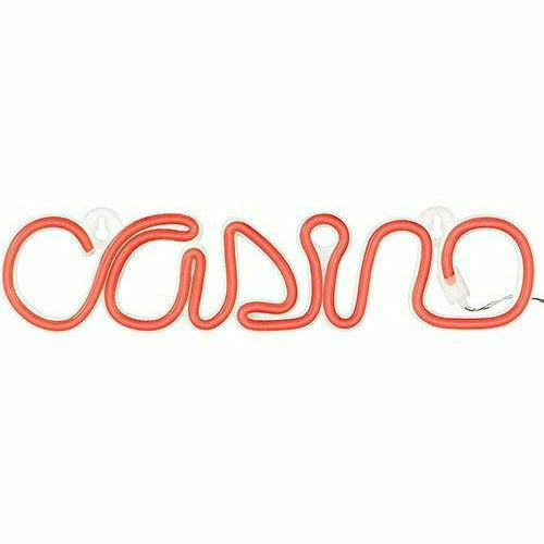 Amscan THEME Neon Casino LED Light