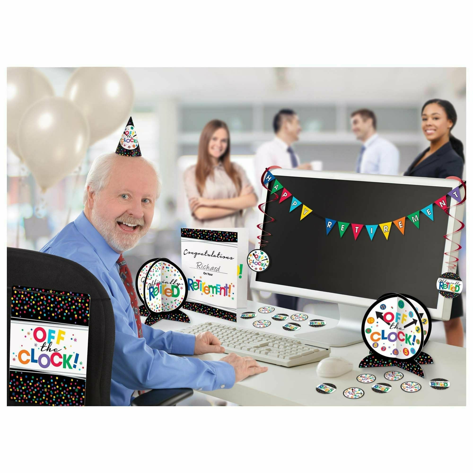 Amscan THEME Officially Retired Mini Office Decorating Kit