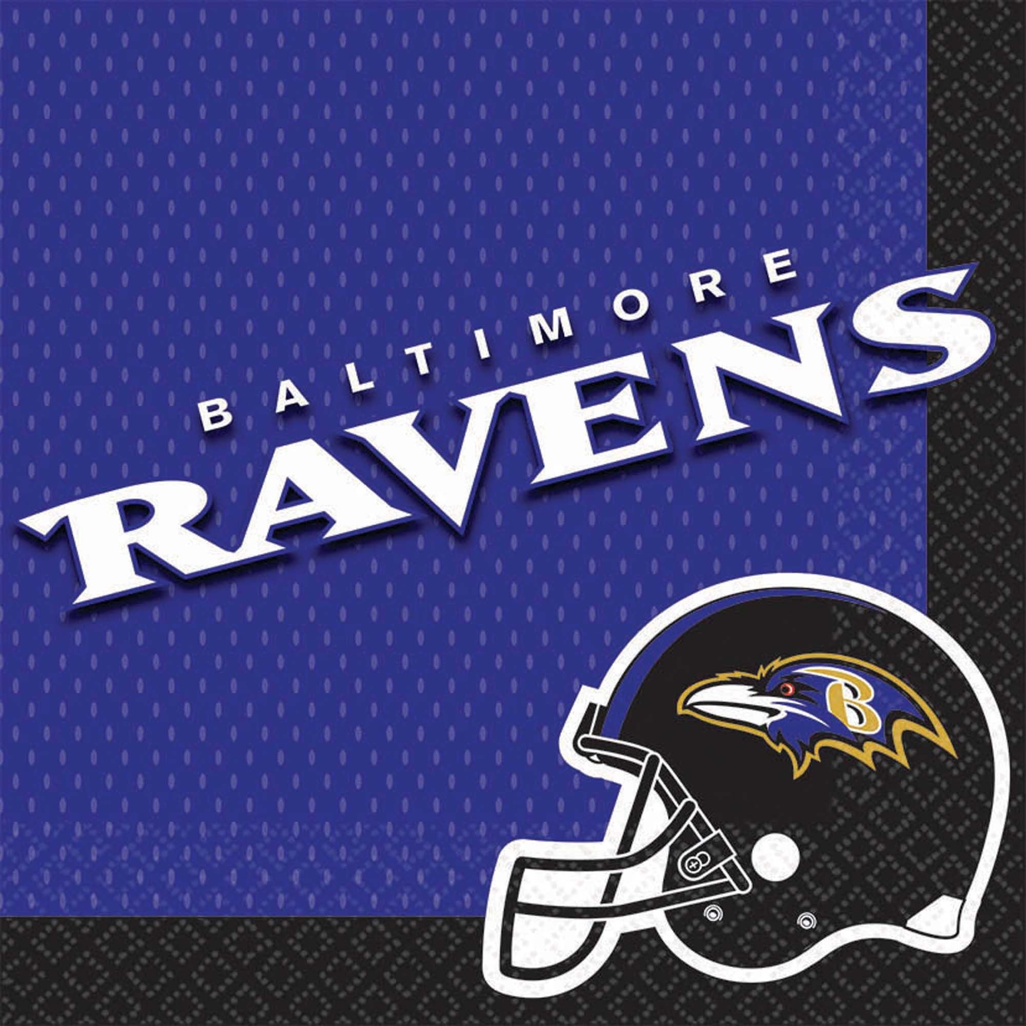 Amscan THEME: SPORTS Baltimore Ravens Lunch Napkins